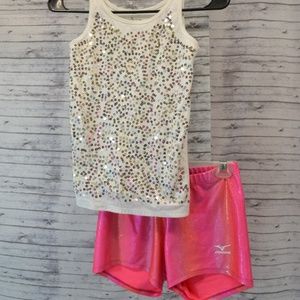 5/$25 Youth S/M Sequin Dance/Gymnastics Outfit